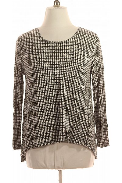 Vzorovaná  Halenka Černobílá Gina Vel. 46