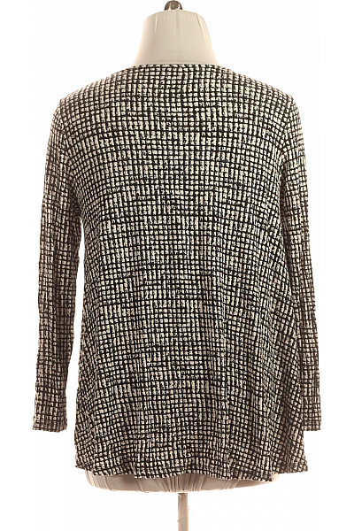 Vzorovaná  Halenka Černobílá Gina Vel. 46