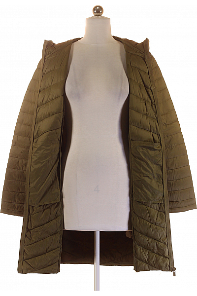 Prošívaná Dámská Bunda Zelená Primark Vel. S