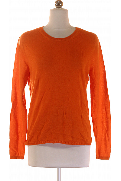 Dámský Pulovr Kašmírový Oranžový Iris Von Arnim Vel. S