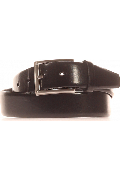  Pásek Kožené Černé