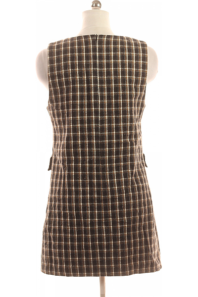  Šaty Pletené Hnědé Shein