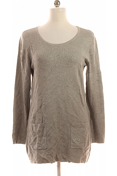 PFEFFINGER Dámský Pulovr Šedý Vel. 40