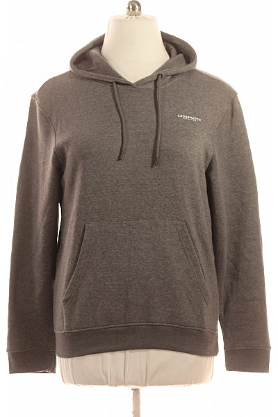 Pánská Mikina Šedá Crosshatch Second Hand Vel. L