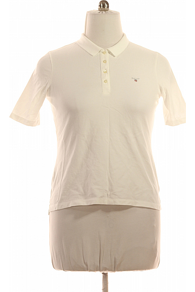 Dámské Polo Tričko Bílé GANT Vel. XL