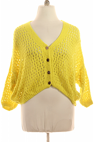 Dámský Cardigan Žlutý