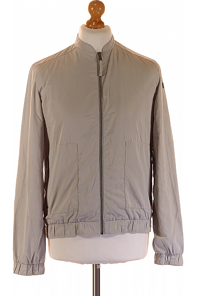 S.OLIVER Pánská Přechodné Bundy Šedá Vel. L