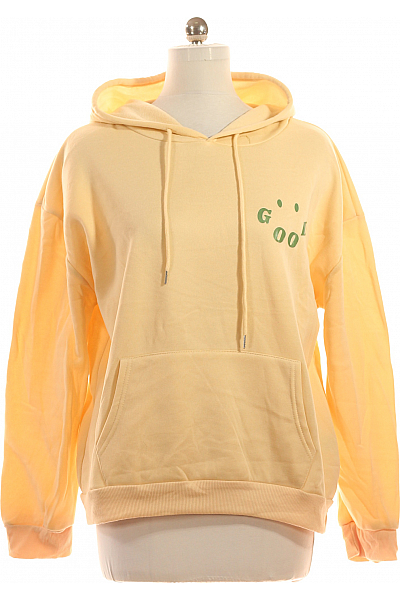 Dámská Mikina Bez Zapínání Žlutá Vel. XL