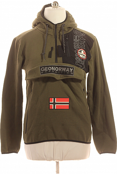 Norway Pánská Mikina Khaká Second Hand Vel. XL
