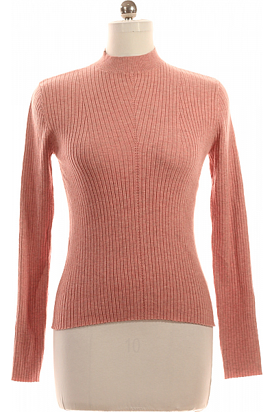 Dámský Svetr Růžový Canda Second Hand Vel. XL