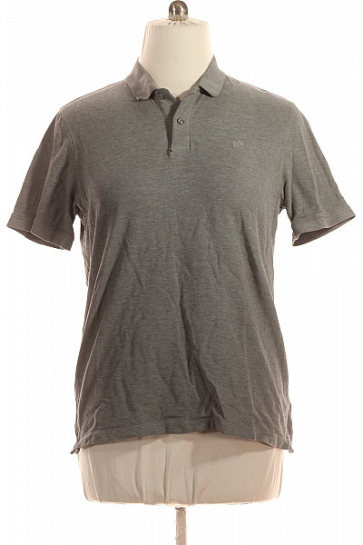 Bugatti Pánské Tričko Šedé Second Hand Vel. XL