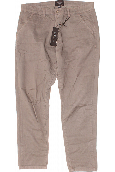 BRAVE SOUL Pánské Kalhoty Béžové Vel. 34