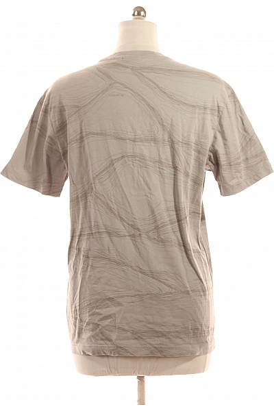 Dámské Tričko s Potiskem Šedé NAPAPIJRI Vel. M