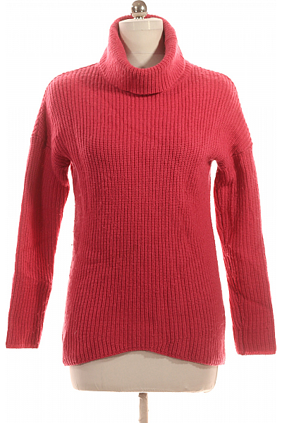 Dámský Svetr Růžový Alba Moda Vel. 40