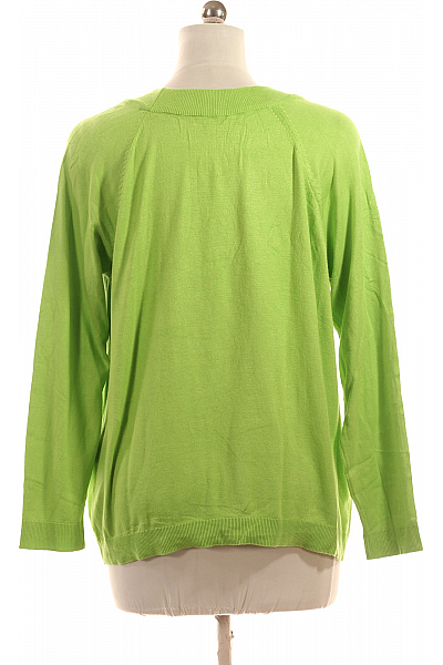 Dámský Pulovr Zelený Street One Second hand Vel. 42