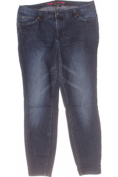 Dámské Džíny Modré RAINBOW Vel.  46 Dámské Džíny Modré RAINBOW Vel.  46