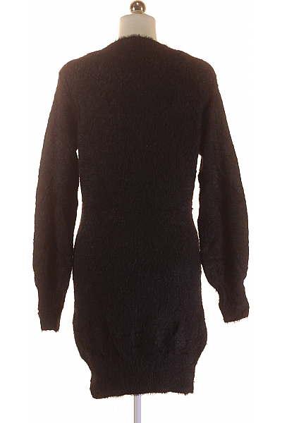  Šaty Pletené Černé Shein Vel. S