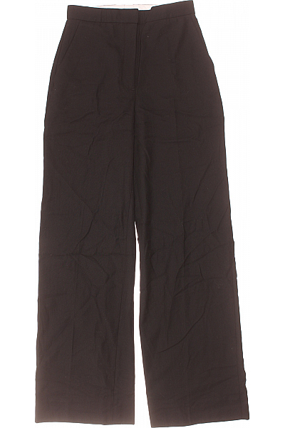 Dámské Kalhoty Černé Second Hand Vel. 36