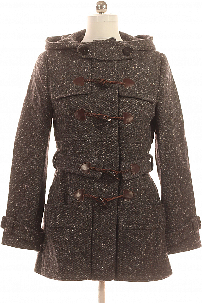 Krátký Dámský Kabát Černý DRYKORN