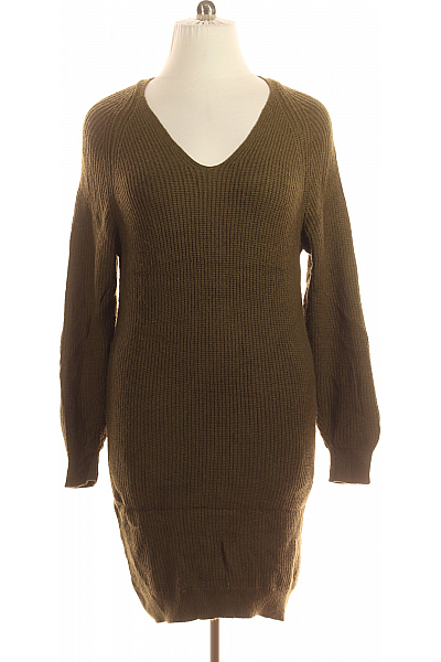 MANGO Šaty Zelené Vel. L