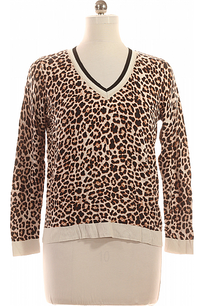 COMMA Dámský Svetr Hnědý Vel. 38