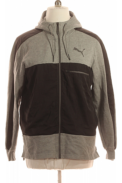Pánská Mikina Šedá Puma Vel. L