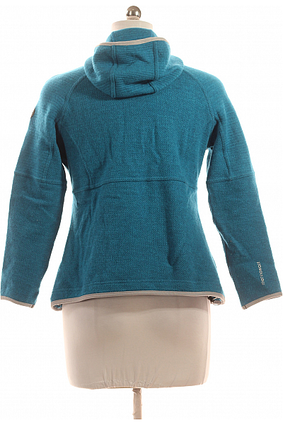 Dámská Mikina Vlněná Modrá GIESSWEIN Second hand Vel. 42