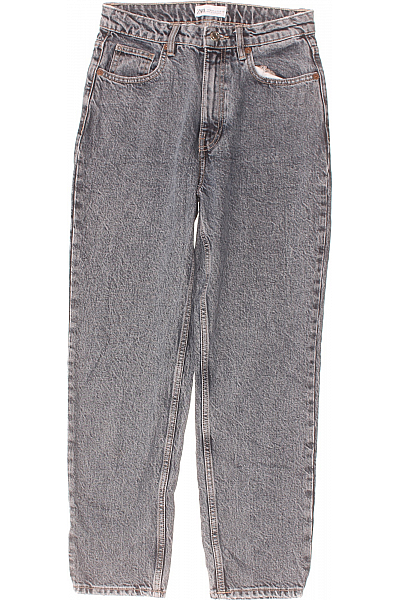 ZARA Boyfriend Dámské Džíny Modré Vel. 38
