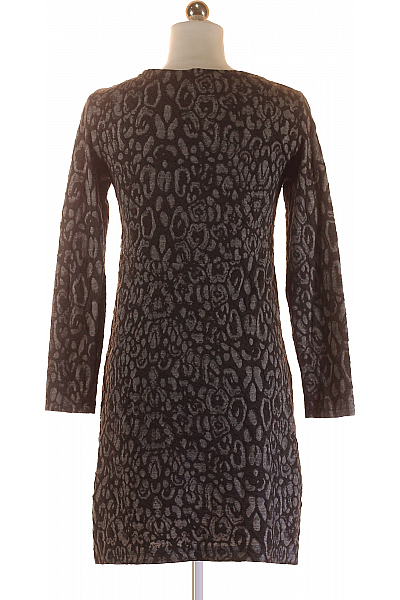  Šaty Pletené Šedé Second hand