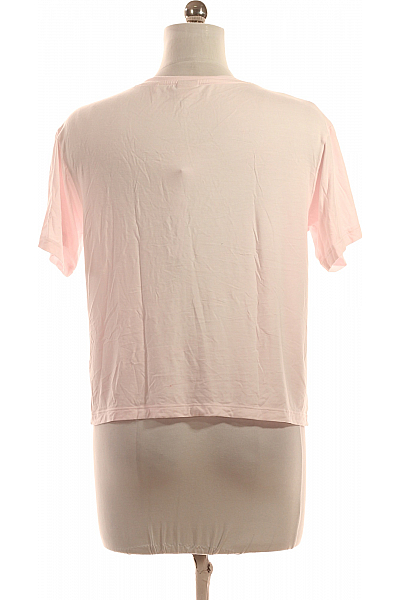 Jednoduché Dámské Tričko Růžové Hugo Boss Second hand Vel. S
