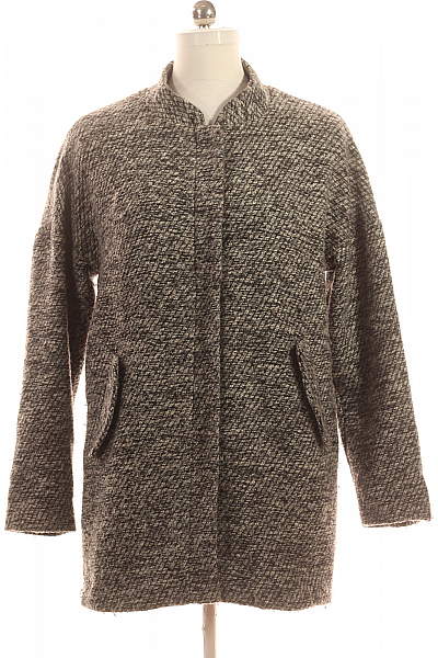 Dámský Kabát Šedý GATE Vel. M