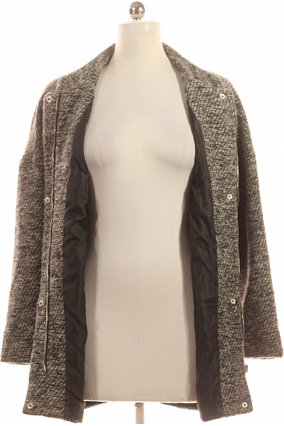 Dámský Kabát Šedý GATE Vel. M