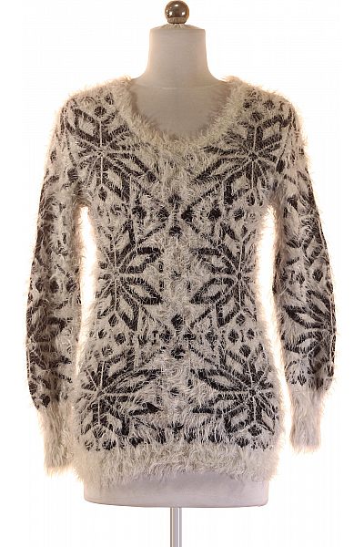 Quiz Dámský Svetr Černobílý Vel. S