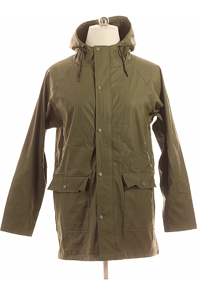 Pánská Bunda Zelená Vel. L