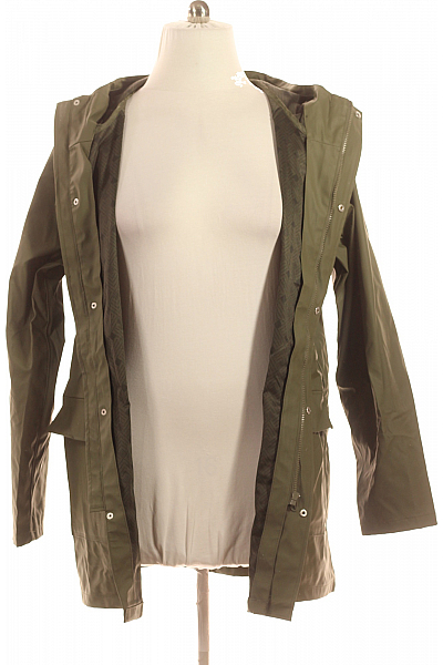 Pánská Bunda Zelená Vel. L