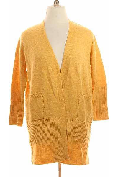 Canda Dámský Svetr Žlutý Vel. L Canda Dámský Svetr Žlutý Vel. L