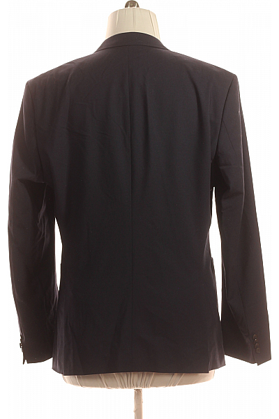 Hugo Boss Pánské Sako Modré Second hand Vel. 54