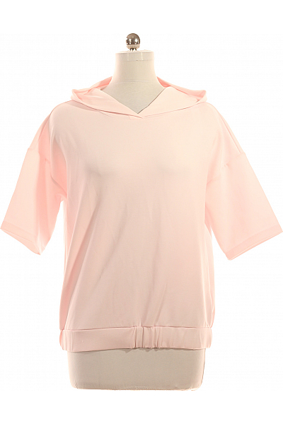 Dámská Mikina Bez Zapínání Růžová Vel. 40