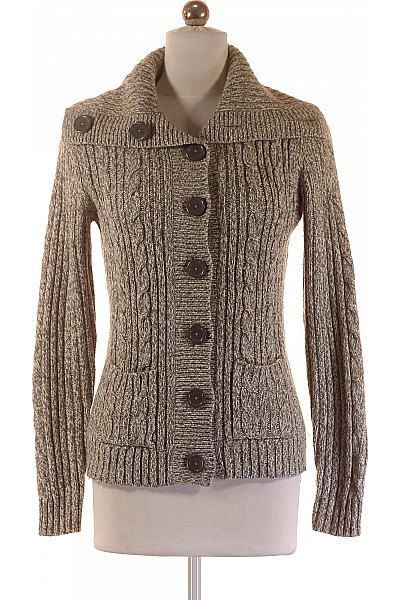 Dámský Svetr Šedý F&F Second hand Vel. 36