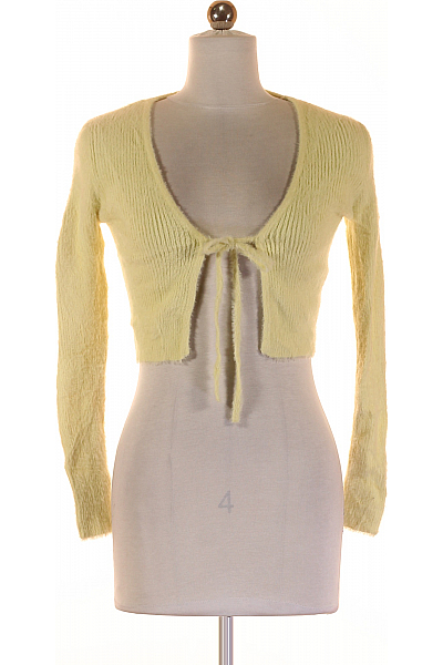 URBAN CLASSICS Dámský Cardigan Žlutý Vel. XS