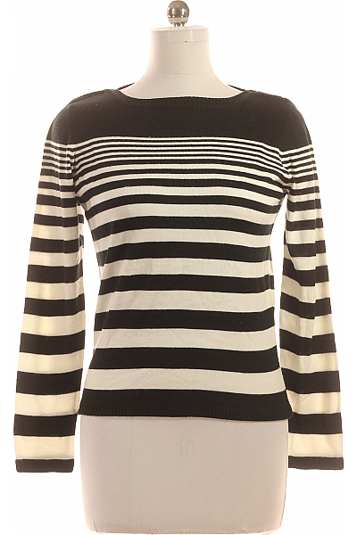 Dámský Pulovr Černobílý
