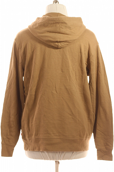 Pánská Mikina Hnědá LEVIS Second hand Vel. L