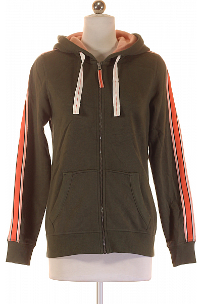 Esmara Dámská Mikina Rozepínací Zelená Vel. 36/38