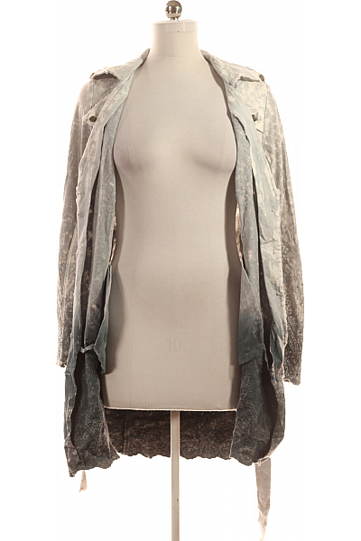 Dámská Bunda Modrá Vel. 38