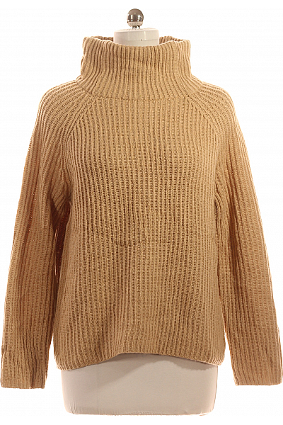 Dámský Rolák Vlněný Hnědý LOOKS BY WOLFGANG JOOP Vel. M