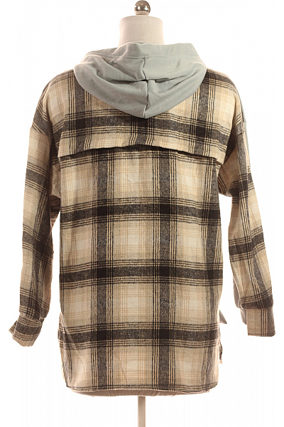 Dámská Mikina Bez Zapínání Modrá Vel. M