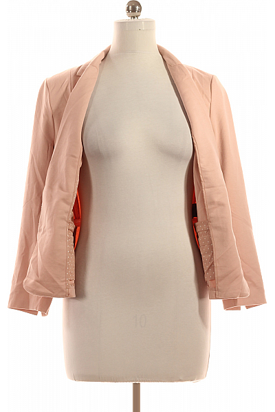 Společenské Dámské Sako Růžové ZERO Second hand Vel. 42