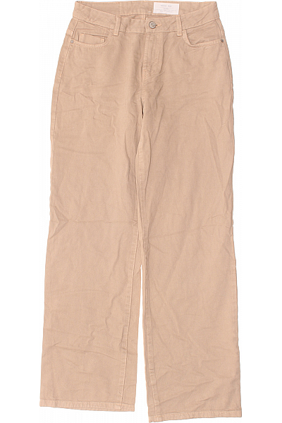 Noisy May Dámské Kalhoty Béžové Second Hand Vel. 27/34