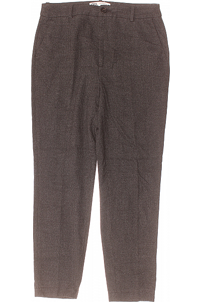 ZARA Pánské Kalhoty Rovné Šedé Vel. 38