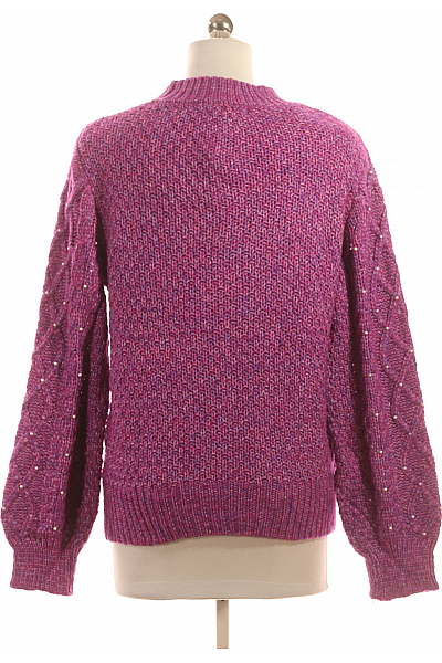 Takko Dámský Pulovr Fialový Vel. S